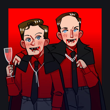 Vampire Hütter and Vampire Florian